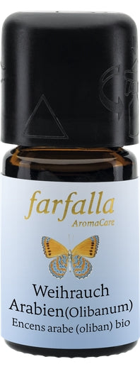 Farfalla | Ätherisches Öl | Weihrauch Arabien Bio | 5ml Flasche