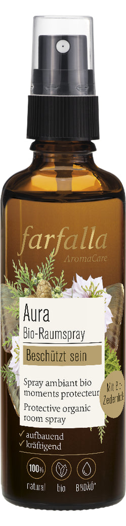 Farfalla Bio-Raumspray "Beschützt sein - Aura"