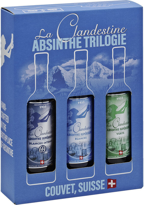 Absinthe Artemisia Probierset mit 3 Flaschen Absinthe 20cl
