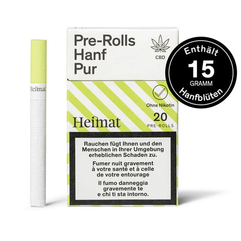 Heimat | CBD-Zigaretten | 20er Pack