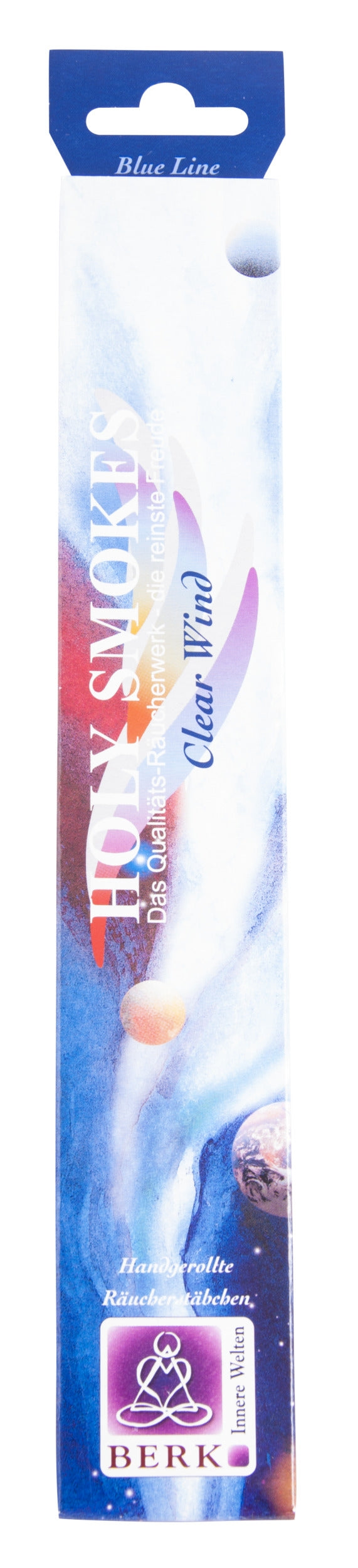 Holy Smokes | Blue Line | Clear Wind Räucherstäbchen | 10g Packung