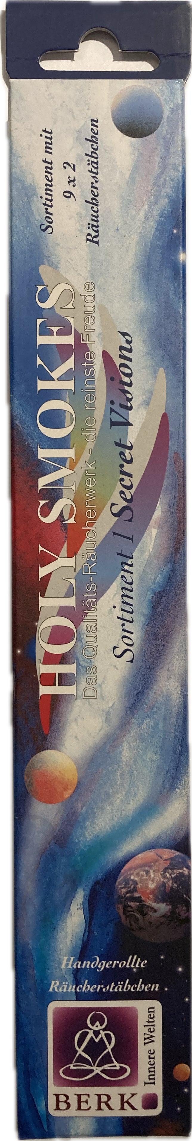 Holy Smokes | Blue Line| Sortiment 1 | Secret Visions