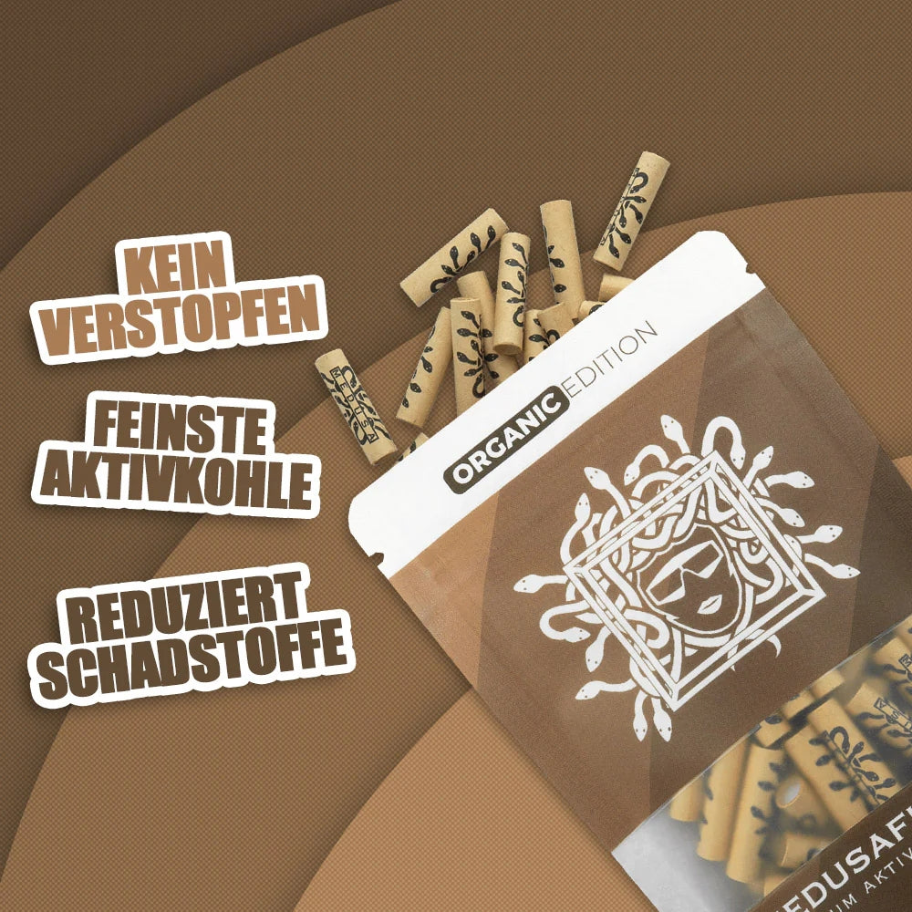 Medusa | Hybrid Aktivkohlefilter Ø 6mm | Marketingbild