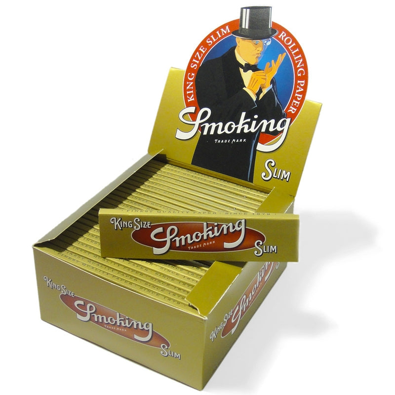Smoking Kingsize Gold Slim