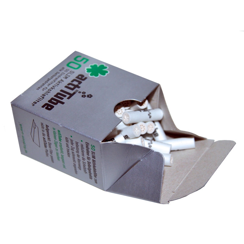 actiTube Aktivkohlefilter - Slim (50Stk.)
