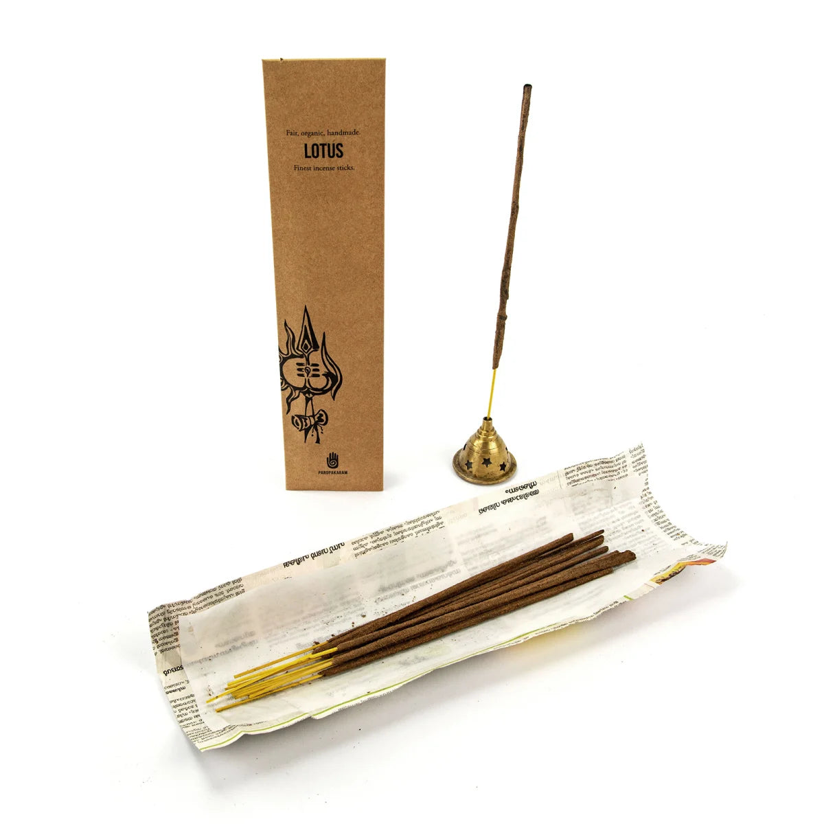 Paropakaram | Lotus Räucherstäbchen | 10er Packung