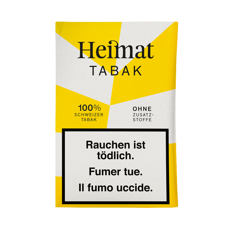 Heimat, 100% unbehandelter Schweizer-Tabak