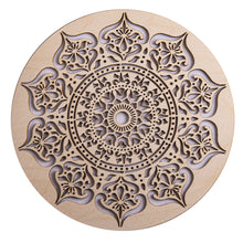 Mandala der inneren Weisheit aus Holz
