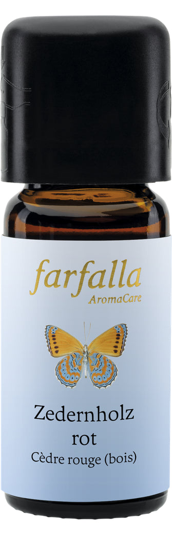 Farfalla | Ätherisches Öl | Zedernholz rot | 10ml Flasche
