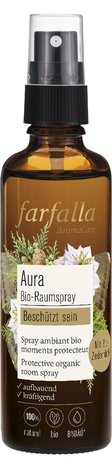 Farfalla Bio-Raumspray "Beschützt sein - Aura"
