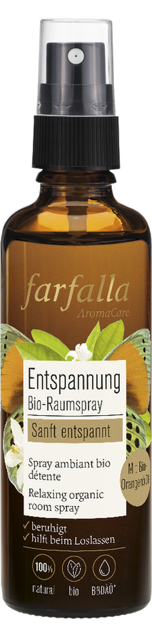 Farfalla Bio-Raumspray "Sanft entspannt"