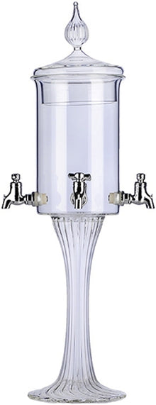 Absinthe Fontäne Glas mit 4 Hähnchen