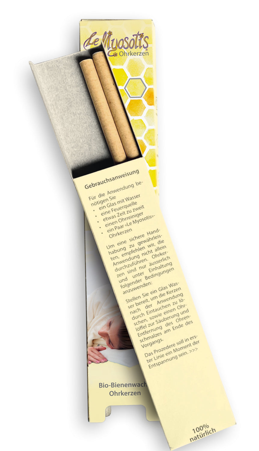 Ohrkerzen Knoblauch | Le Myosotis | 1 Paar