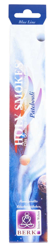 Holy Smokes | Blue Line | Patchouli Räucherstäbchen | 10g Packung