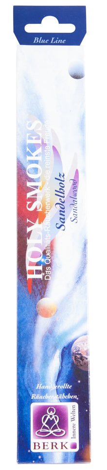 Holy Smokes | Blue Line | Sandelholz Räucherstäbchen | 10g Packung