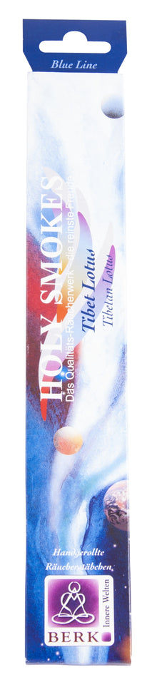 Holy Smokes | Blue Line | Tibet Lotus Räucherstäbchen | 10g Packung
