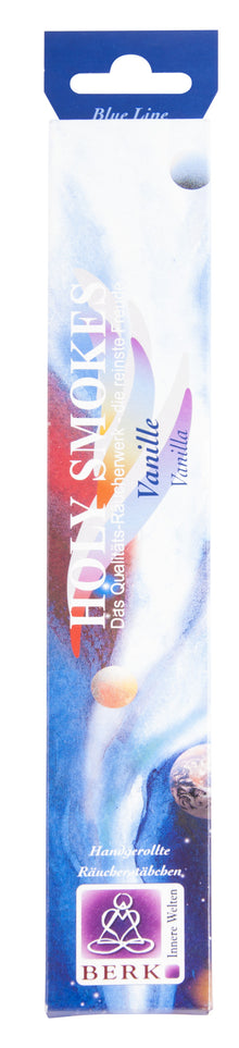 Holy Smokes | Blue Line | Vanille Räucherstäbchen | 10g Packung