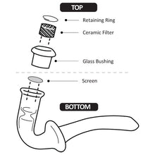 Vaporgenie | Glass Sherlock | Explosionszeichnung