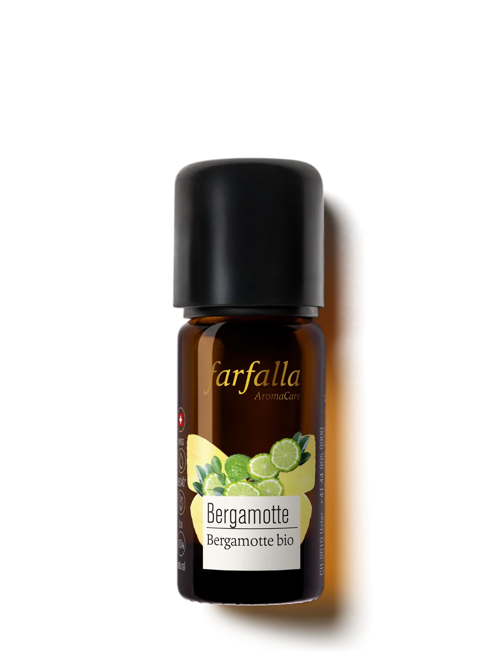 Farfalla Ätherisches Öl Bergamotte 10ml Braunglas