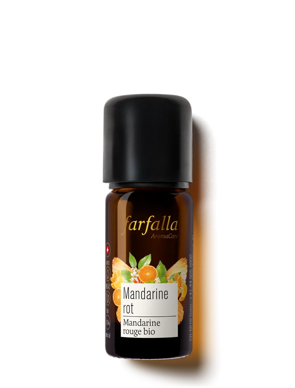 Farfalla Ätherisches Öl Mandarine rot 10ml Braunglas