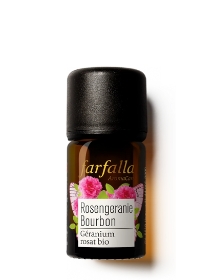 Farfalla | Rosengeranie Bourbon Bio Gand Cru | 5ml Ätherisches Öl