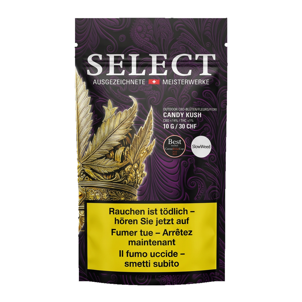 Herba Select | Candy Kush Outdoor CBD 10g Beutel Front