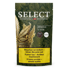 Herba Select Limoncello Greenhouse CBD | Produziert von Slow Weed | 7g Beutel Frontansicht