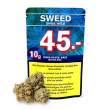 Sweed Super Silver Haze | 10g Beutel Indoor CBD Blüten