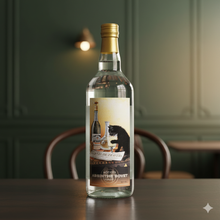 Stimmungsbild Absinthe Le Chat – atmosphärische Szene mit Val-de-Travers‑Charakter und traditioneller Kräuterästhetik