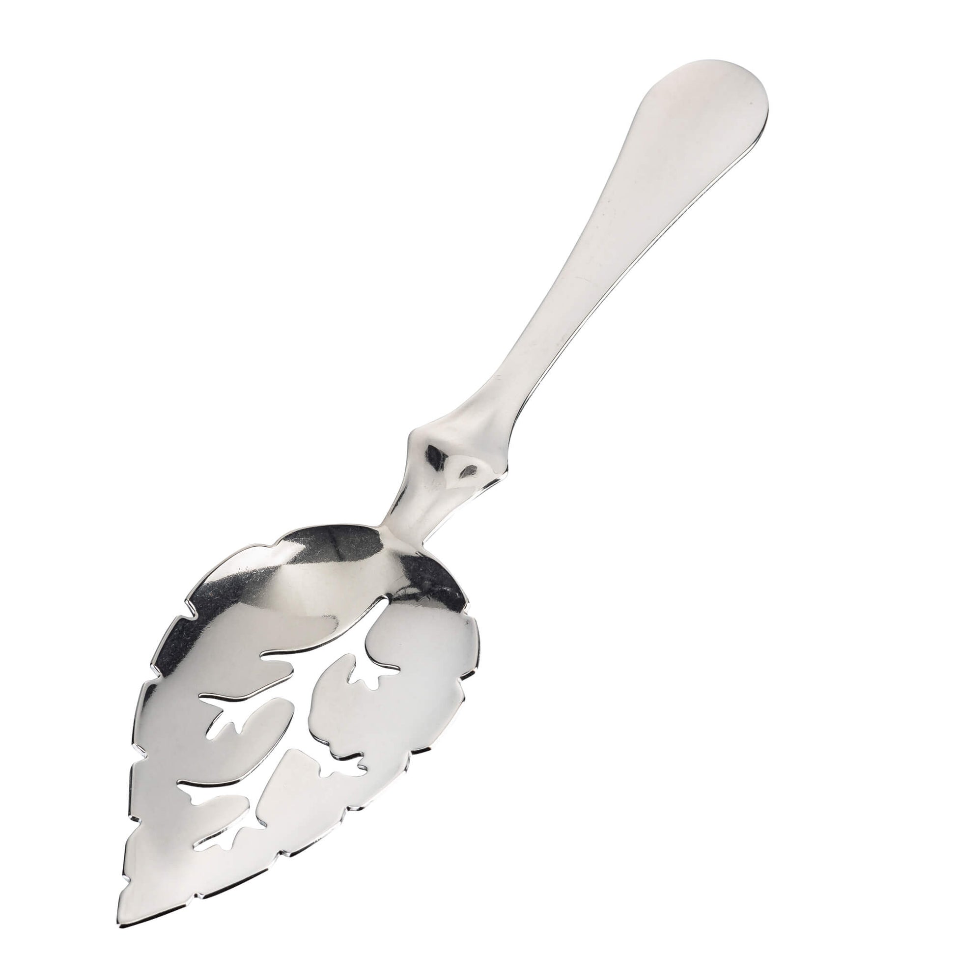 Versilberter Absinthelöffel Modell Branche, 17,5 cm – klassisches Utensil für die französische Zubereitung