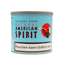 American Spirit Original Blue 70g – 100% unbehandelter Virginia-Tabak aus ganzen Blättern, ohne Zusatzstoffe, nachhaltige Dose