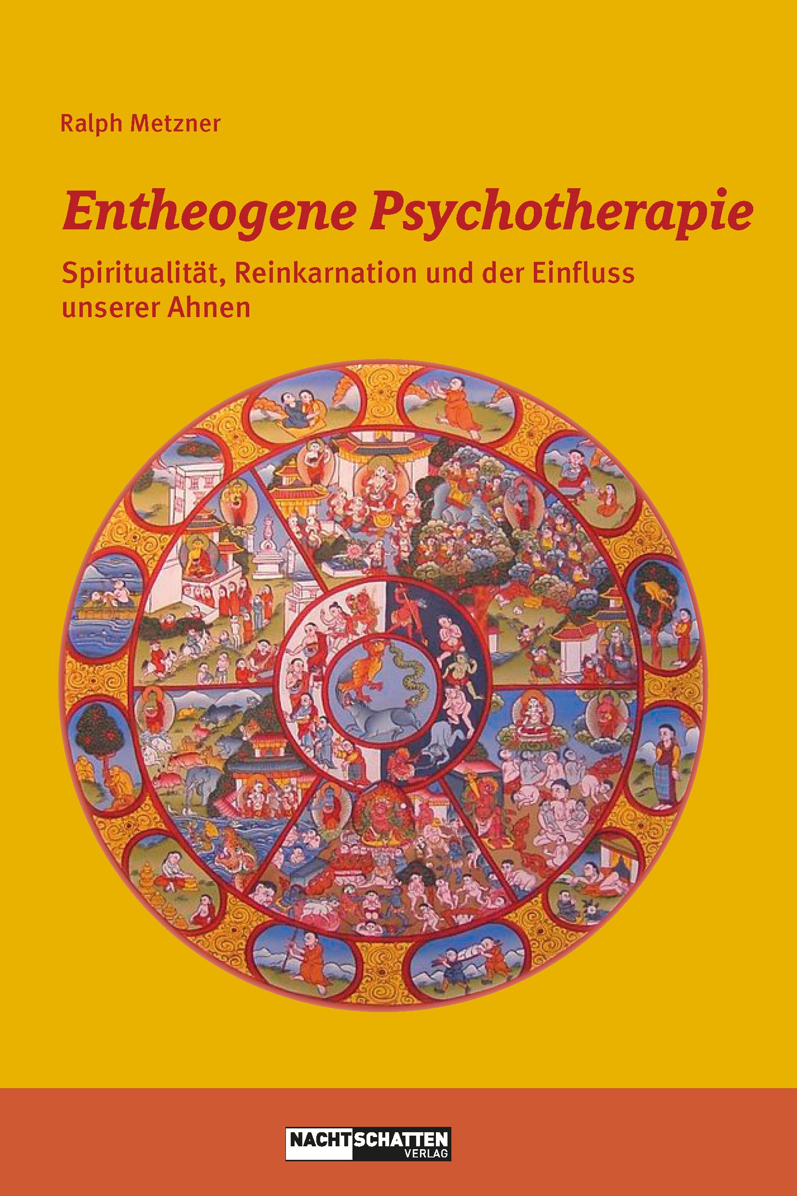 Buch Entheogene Psychotherapie von Ralph Metzner – 168 Seiten Softcover, ISBN 978-3-03788-683-0, transpersonale Fallgeschichten