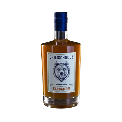 Chilischnouz Kardamom Likör 50cl – aromatischer Gewürzlikör aus Kardamom, Kubebenpfeffer und Chili, 29% vol