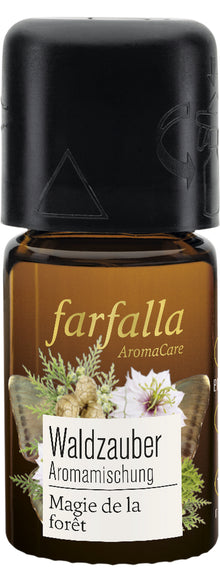 Farfalla Aromamischung Waldzauber 5ml – naturreine ätherische Öle aus Nadelbäumen, beruhigend, stärkend und stimmungshebend