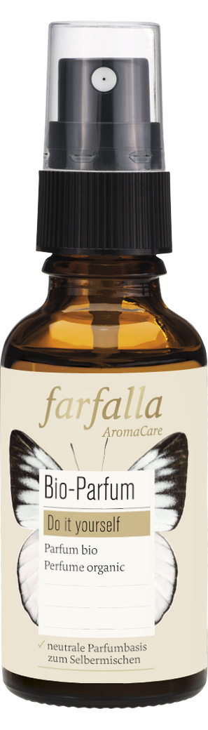 Farfalla Bio Parfum Do it yourself 27ml – neutrale Naturparfumbasis mit Bergamotte-Auszug und Bio-Hamameliswasser