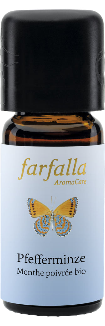 Farfalla Pfefferminze Bio Grand Cru 10ml – ätherisches Öl aus Mentha piperita, frisch, klar, kühlend