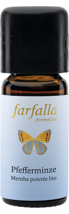 Farfalla Pfefferminze Bio Grand Cru 10ml – ätherisches Öl aus Mentha piperita, frisch, klar, kühlend
