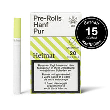 Heimat CBD-Zigaretten 20er Pack – nikotinfreie Hanfzigaretten aus Schweizer Blüten, süsslich-herb mit leichten Zitrusnoten