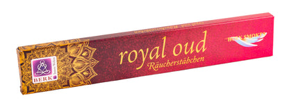 Holy Smokes Royal Oud Räucherstäbchen, 12 Stück – intensiver Duft aus kostbarem Adlerholzharz