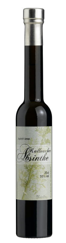Kallnacher Absinthe 20cl – traditioneller La Bleue nach alter Val‑de‑Travers‑Rezeptur, weich, melissig, würzig, Goldmedaille 2006