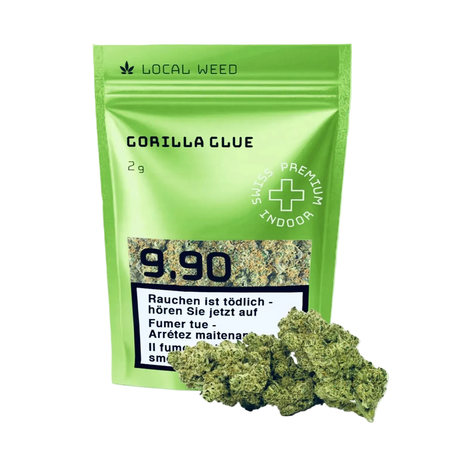 Local Weed Indoor CBD Blüten 2g Beutel