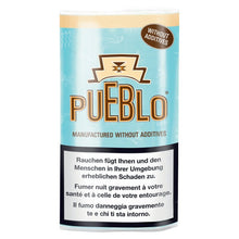 Pueblo Blue Tabak – leichte Mischung aus amerikanischen Virginiatabaken, ohne Zusatzstoffe, hergestellt aus ganzen Tabakblättern