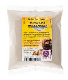 Räuchersand 200g feiner Quarzsand – ideale Basis für Räucherkohle und Räucherstäbchen