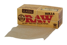 RAW Classic King Size Rolls - 3 Meter Rolle ausgerollt